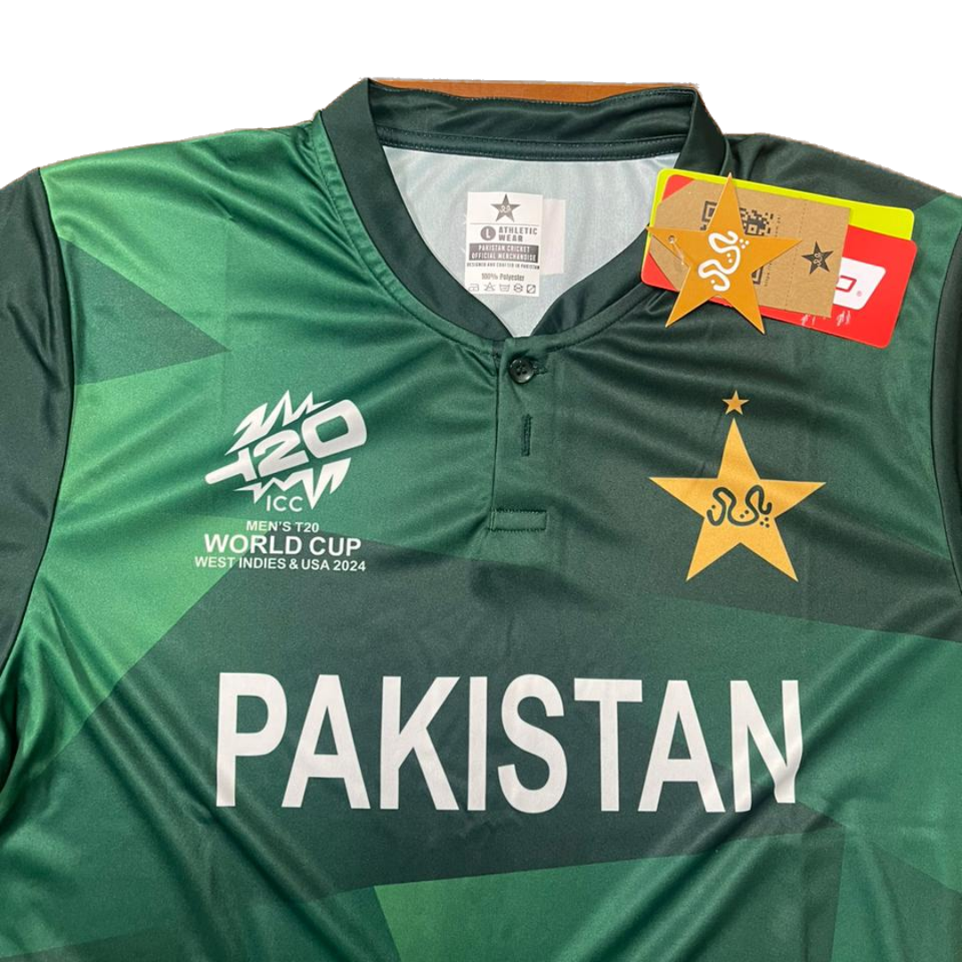 Pakistan Official Matrix Jersey T20 World Cup 2024 - (Original)